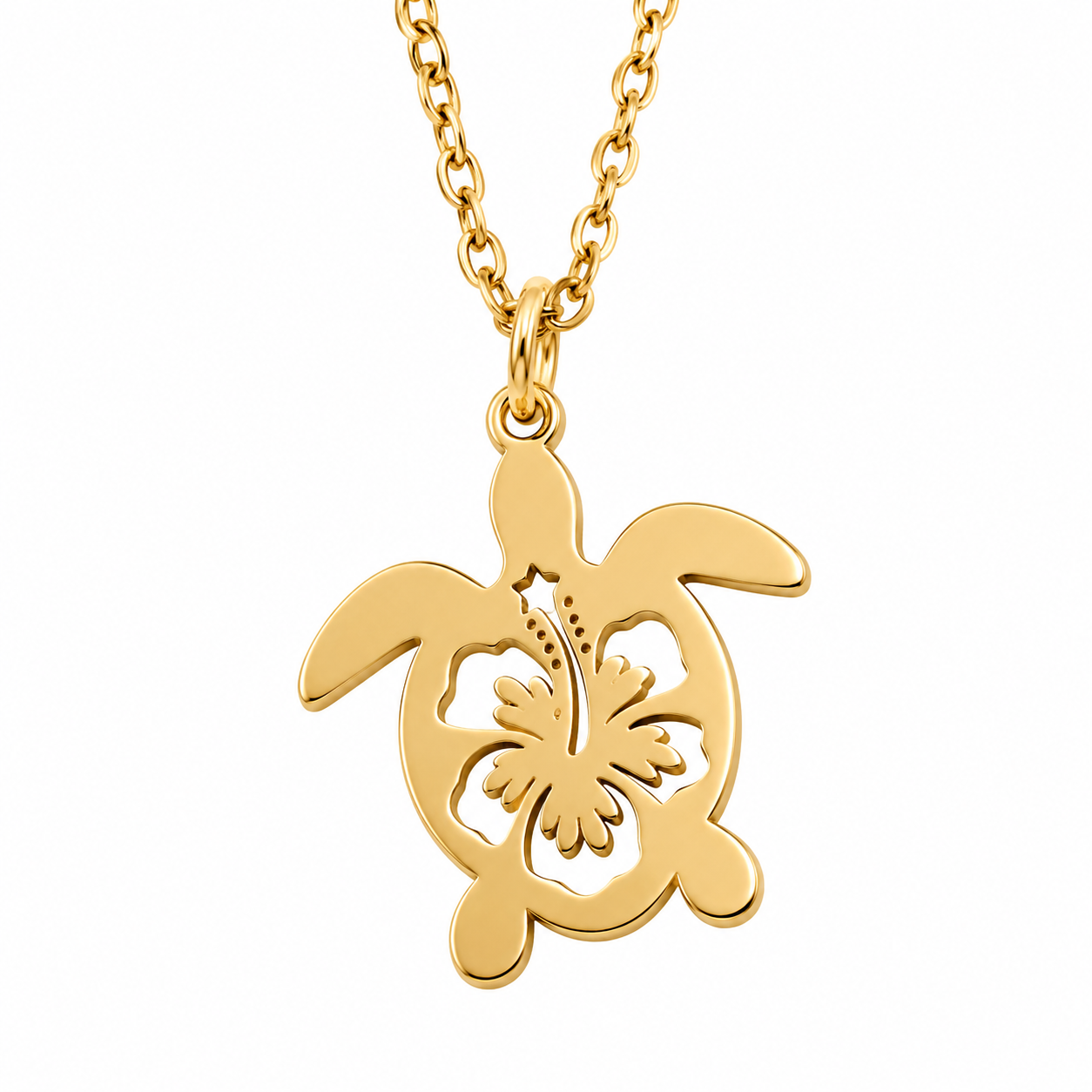 Turtle Flower Gold