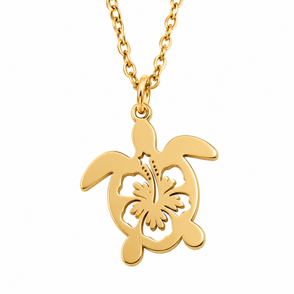 Turtle Flower Gold