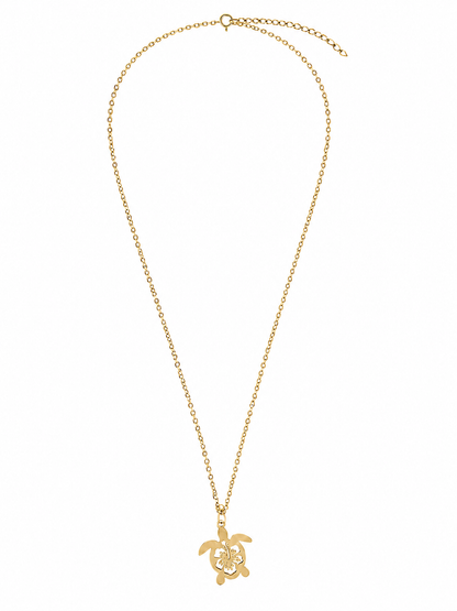 Turtle Flower Gold