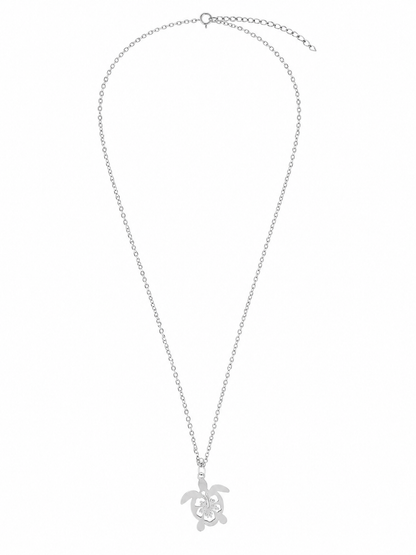 Turtle Flower Silver