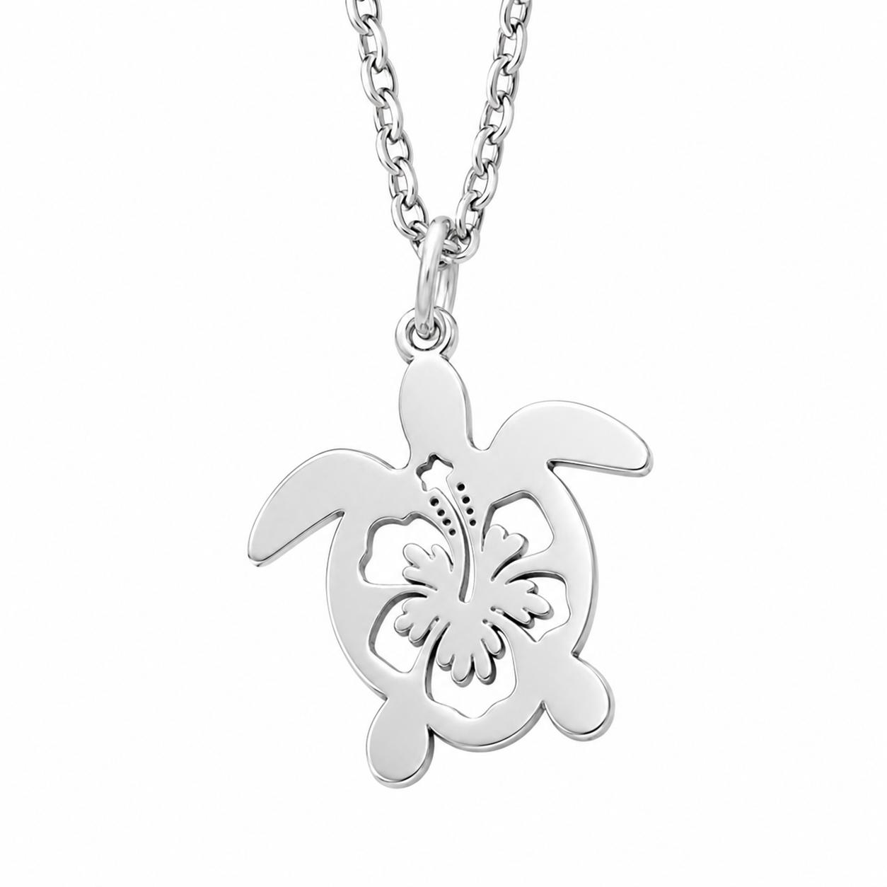 Turtle Flower Silver